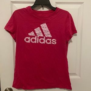 Hot Pink Adidas T-Shirt